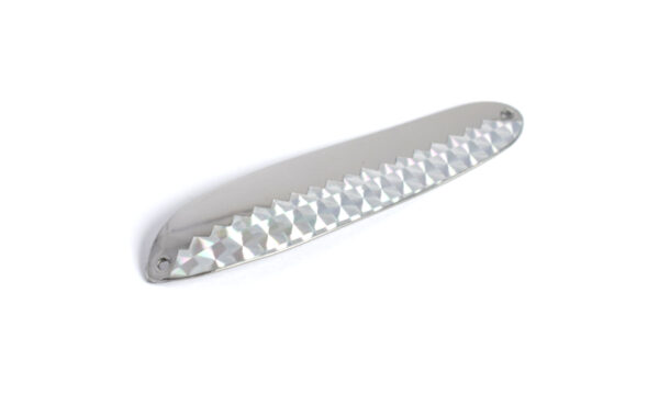 Lätkä silver hologram, silver - silver bakgrund